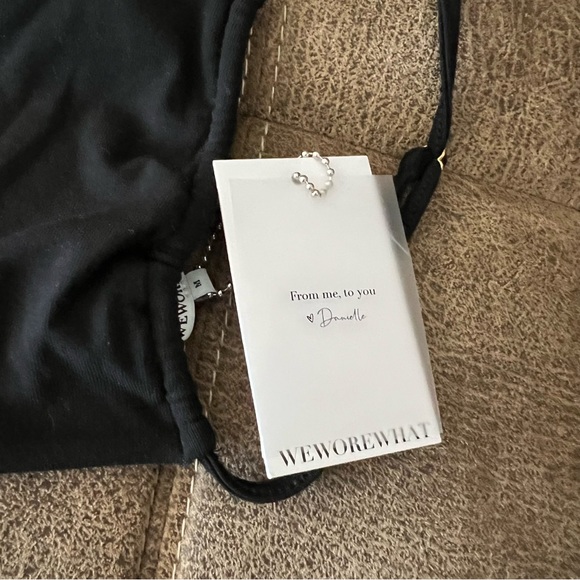 We Wore What Ruched Bandeau Strappy  Top - Picture 4 of 5